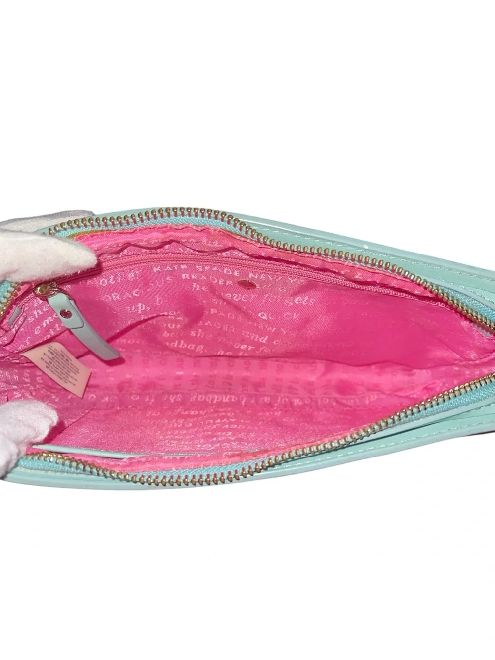 KATE SPADE “FLAVOR OF THE MONTH” ADMIT ONE TICKET CLUTCH